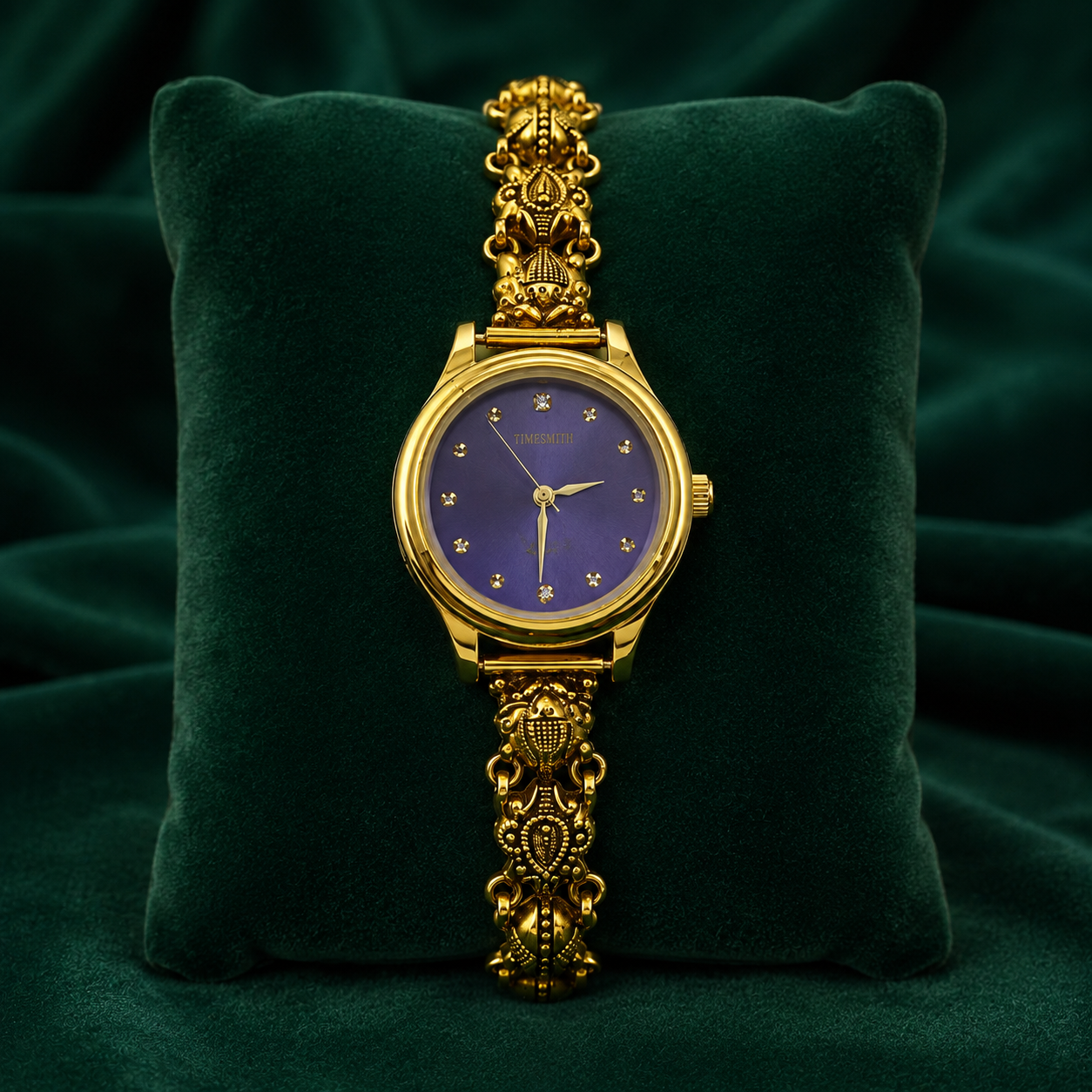 💜🔮 Amethyst Glow Heritage Silver Watch - 4.500 GM