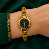 🌌🕰️ Midnight Blue Heritage Silver Watch - 4.500 GM