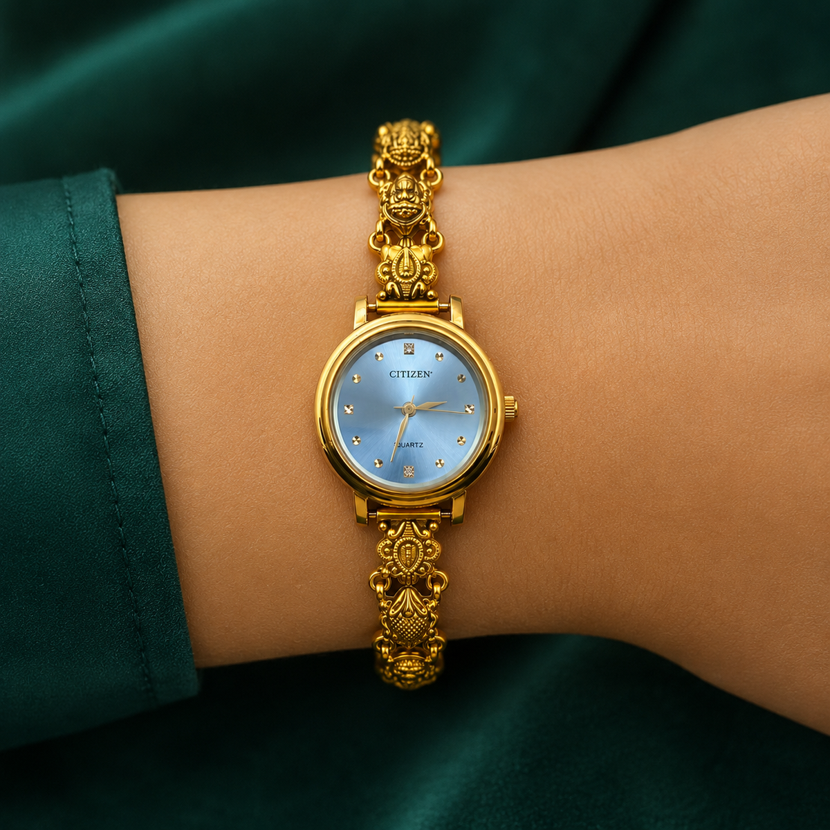 🩵🦋 Sky Pearl Heritage Silver Watch - 4.500 GM