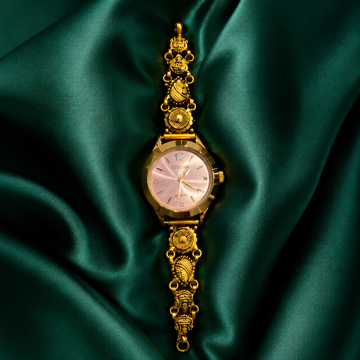 🌷💎 Rose Pearl Heritage Silver Watch - 4.500 GM
