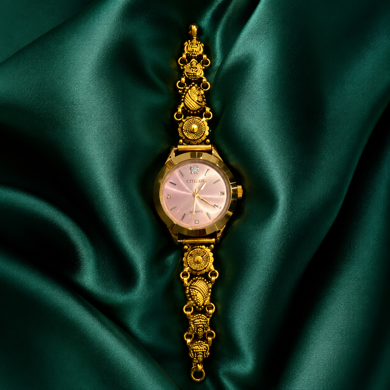 🌷💎 Rose Pearl Heritage Silver Watch - 4.500 GM