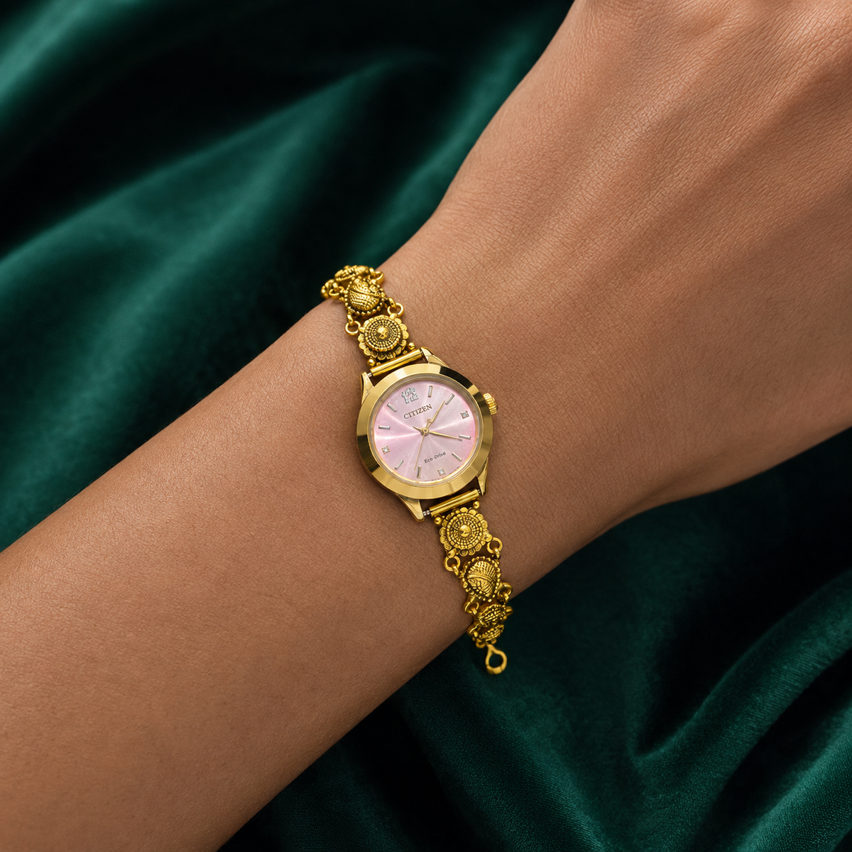 🌷💎 Rose Pearl Heritage Silver Watch - 4.500 GM
