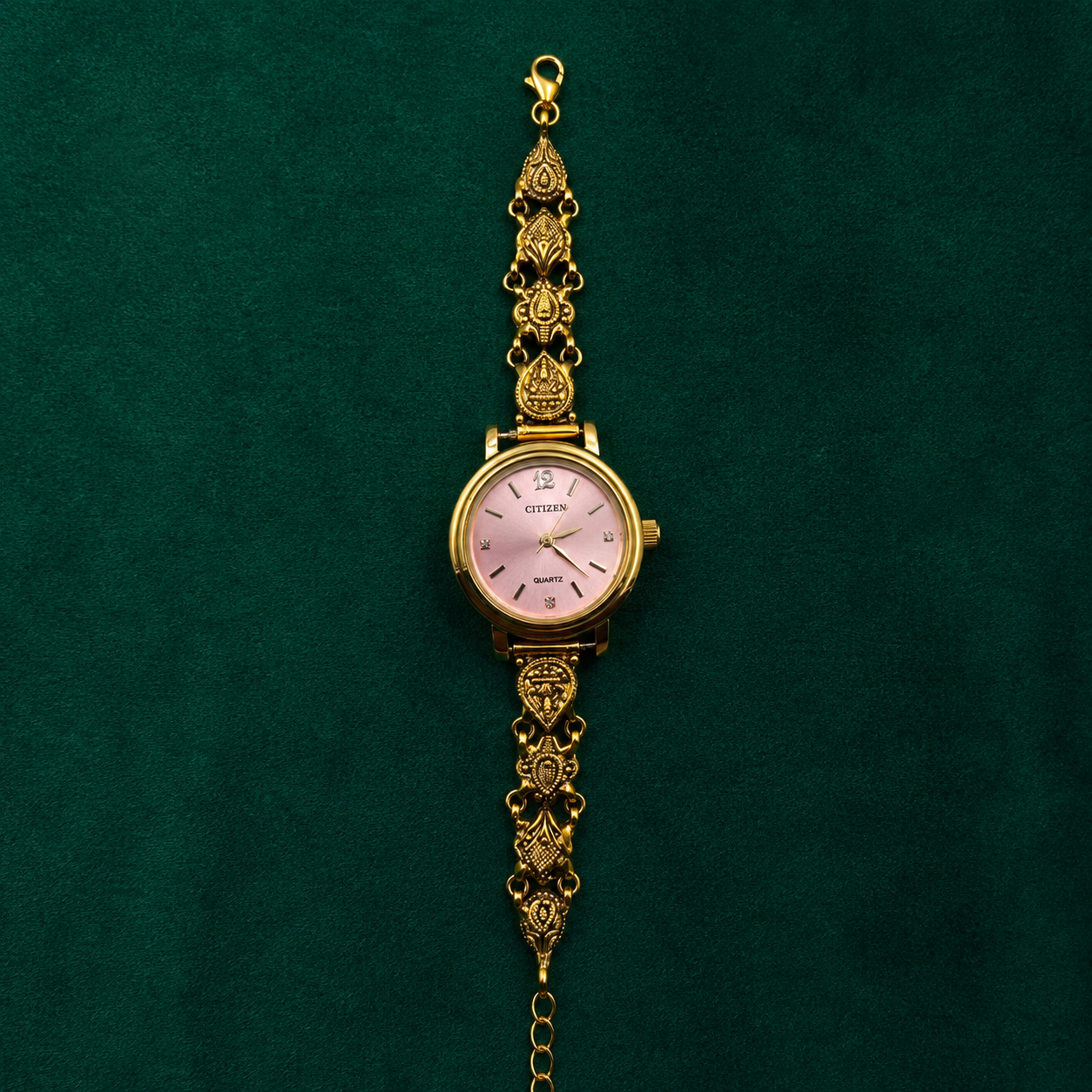 🌸💗 Blush Pink Heritage Silver Watch - 4.500 GM
