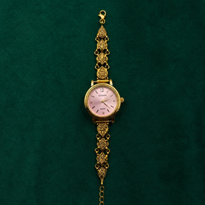 🌸💗 Blush Pink Heritage Silver Watch - 4.500 GM