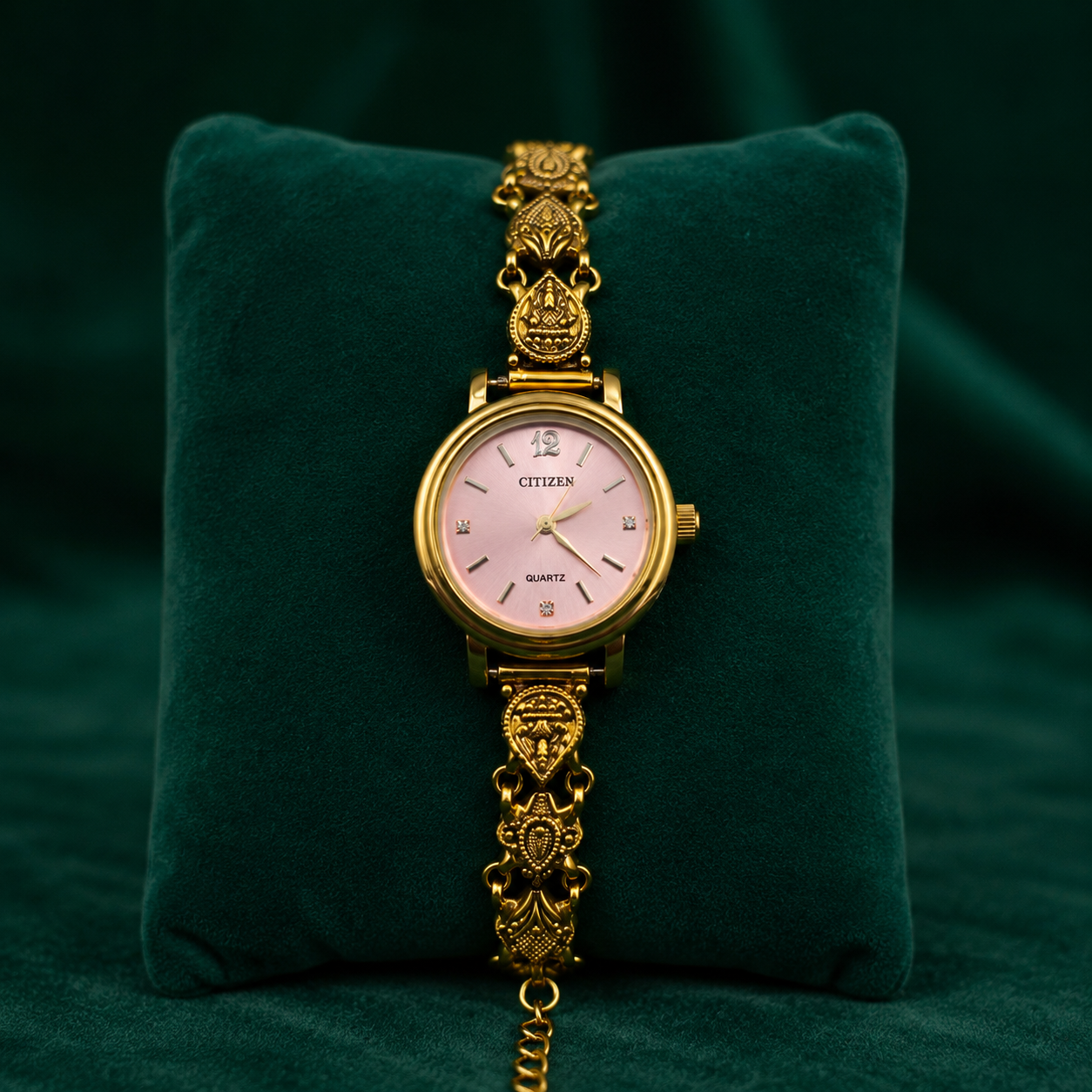 🌸💗 Blush Pink Heritage Silver Watch - 4.500 GM