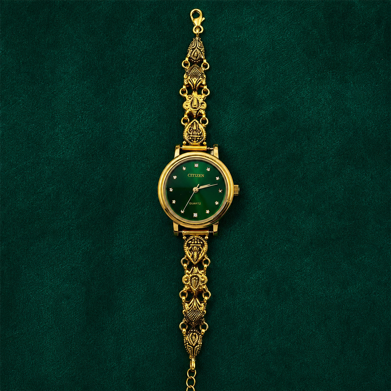 🌲💎 Forest Jewel Heritage Silver Watch - 4.500 GM