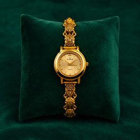 👑🌼 Regal Champagne Heritage Silver Watch - 4.500 GM