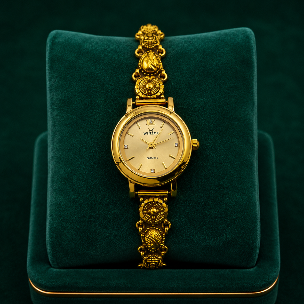🌞✨ Champagne Dial Heritage Silver Watch - 4.500 GM