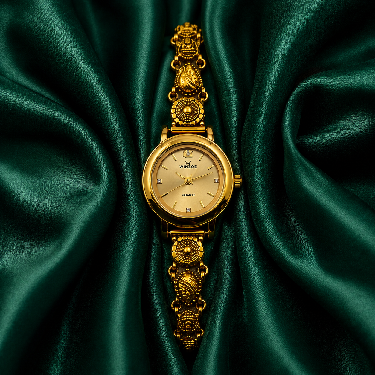🌞✨ Champagne Dial Heritage Silver Watch - 4.500 GM