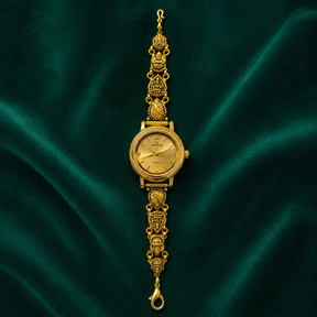 💛 Champagne Dial Heritage Silver Watch