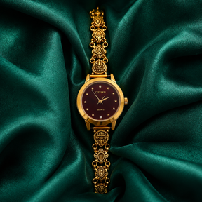 🍒💫 Deep Cherry Heritage Silver Watch - 4.500 GM