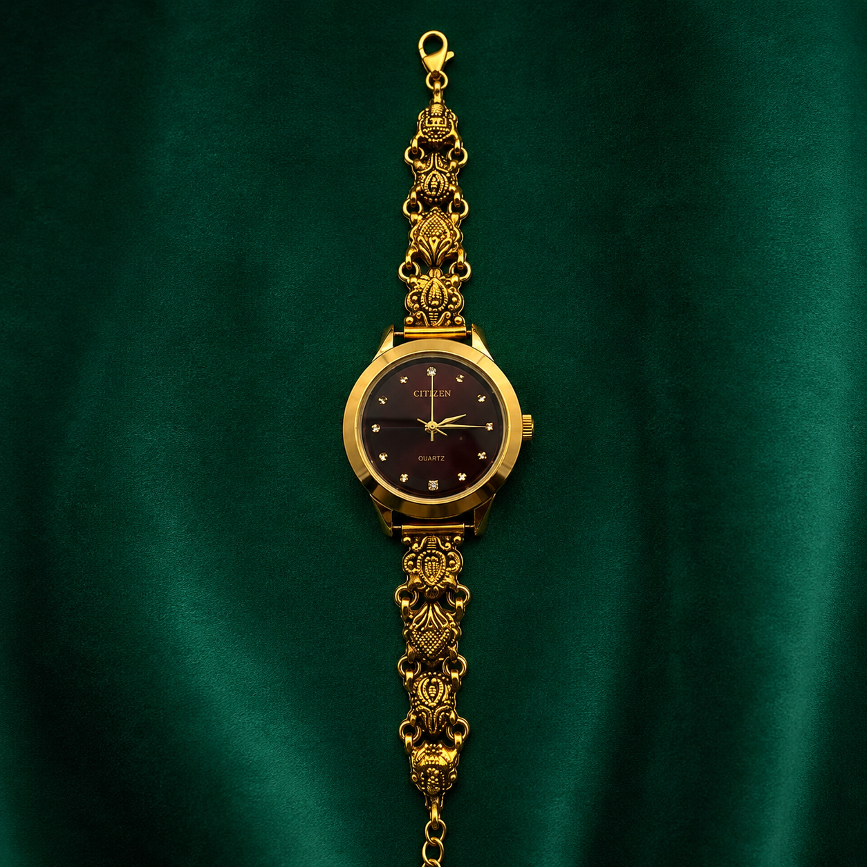 🤎🌟 Espresso Jewel Heritage Silver Watch - 4.500 GM