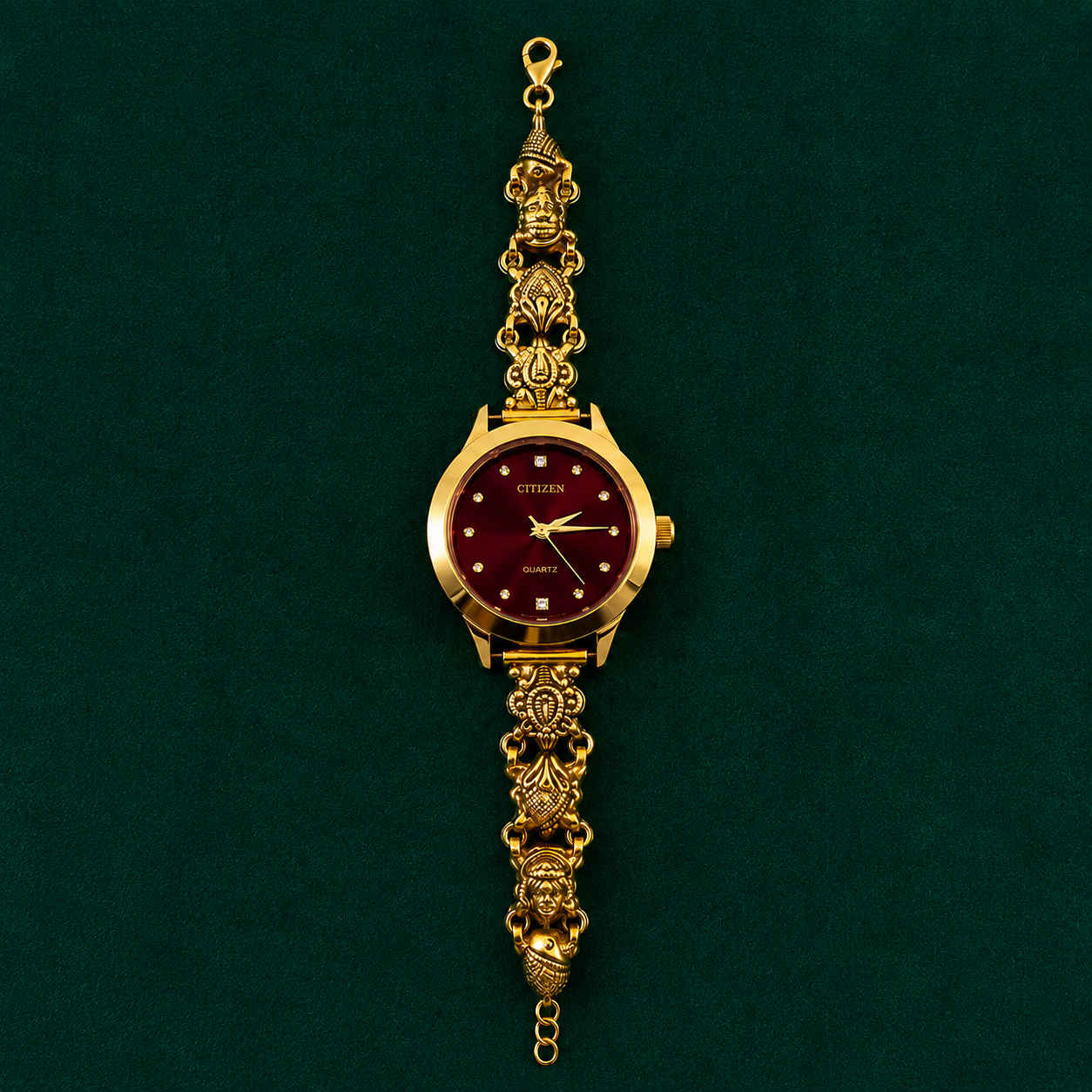 ❤️👑 Crimson Crown Heritage Silver Watch - 4.500 GM