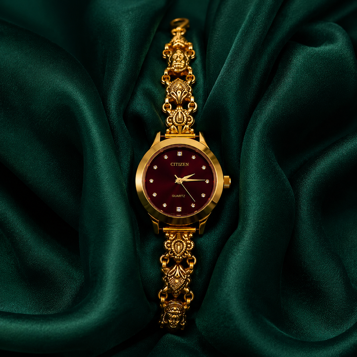 ❤️👑 Crimson Crown Heritage Silver Watch - 4.500 GM