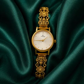 ✨ Lakshmi Paisley Watch - ORIGINAL TITAN DIAL WATCH