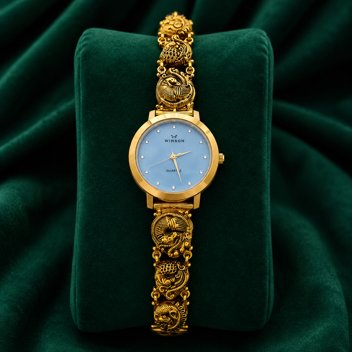 ✨ Peacock Crest Watch - 10.320GM