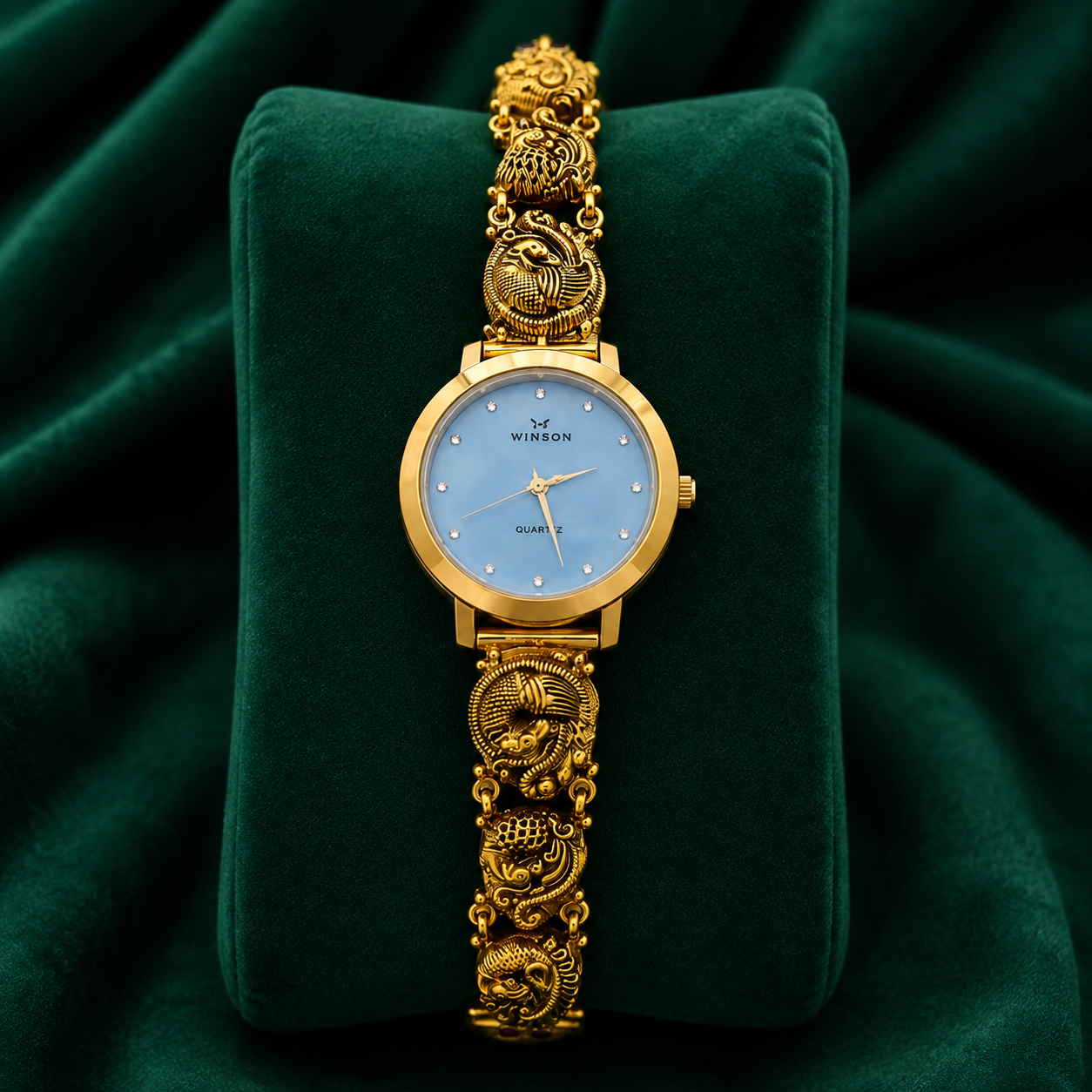 ✨ Peacock Crest Watch - 10.320GM