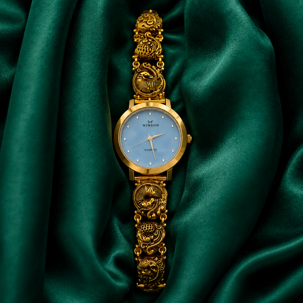 ✨ Peacock Crest Watch - 10.320GM