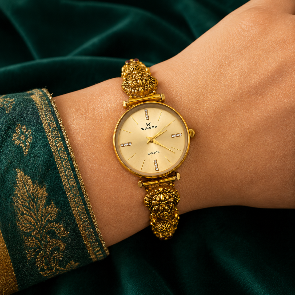 ✨ Sacred Bloom Watch - 9.890GM