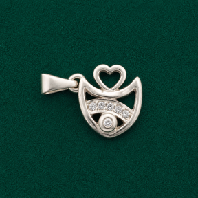 ✨ Heart Gaze Pendant - 1.200 GM