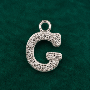 ✨ Crystal Initial G Pendant - 1.106 GM