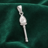 ✨ Sacred Om Sceptre Pendant - 2.577 GM