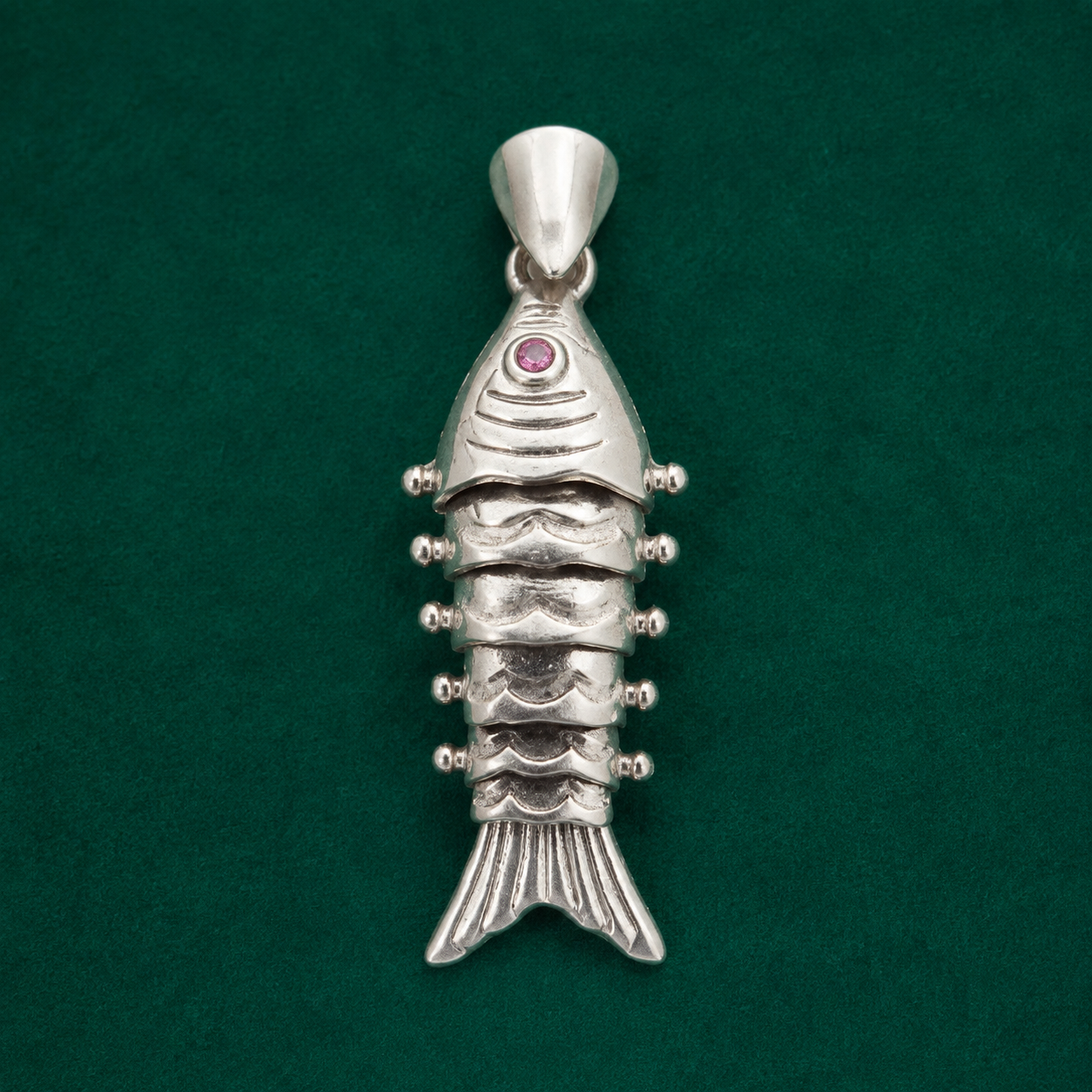 ✨ Ruby Fish Pendant - 2.905 GM