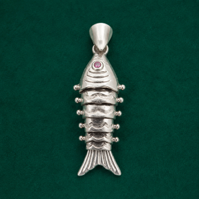 ✨ Ruby Fish Pendant - 2.905 GM