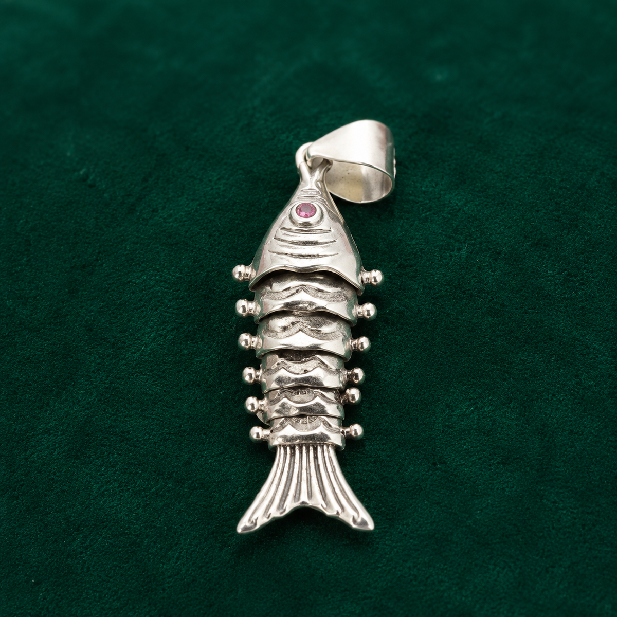 ✨ Ruby Fish Pendant - 2.905 GM