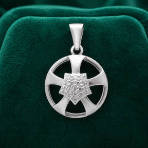 ✨ Crystal Crest Pendant - 1.520 GM