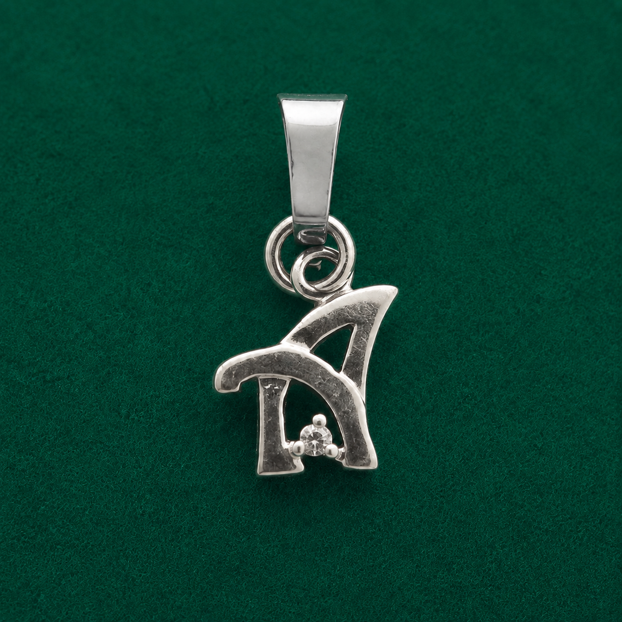 ✨ Grace Initial A Pendant - 0.628 GM