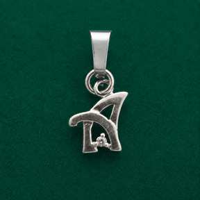 ✨ Grace Initial A Pendant - 0.628 GM