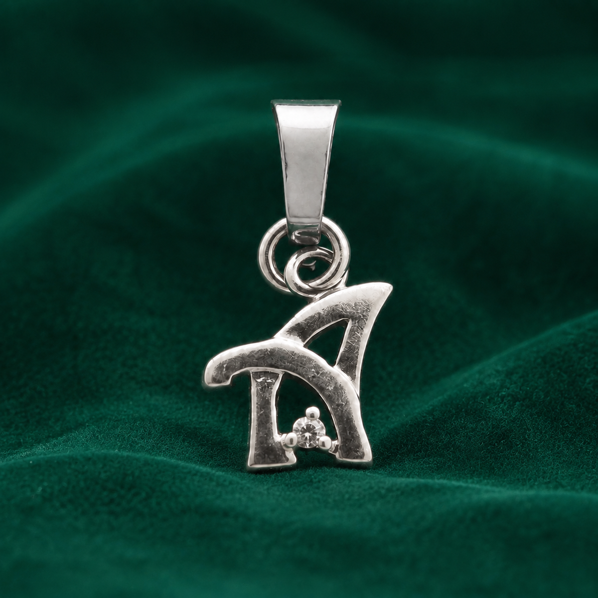 ✨ Grace Initial A Pendant - 0.628 GM