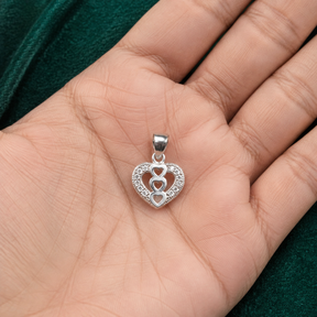 ✨ Triple Heart Halo Pendant - 1.233 GM