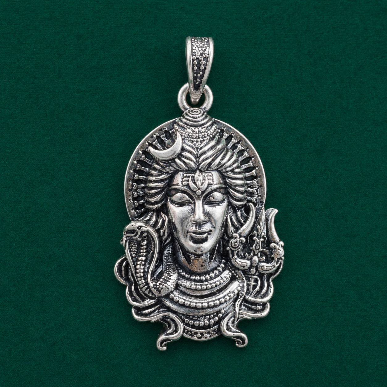 ✨ Trishul Shiva Pendant - 9.590 GM