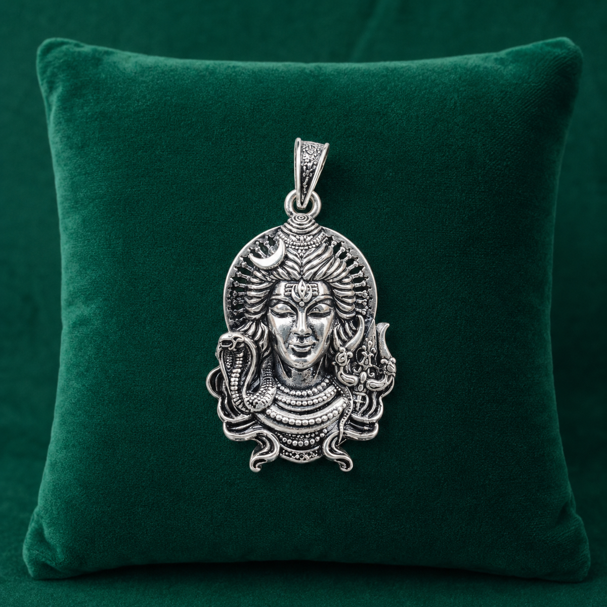 ✨ Trishul Shiva Pendant - 9.590 GM