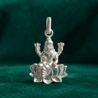 ✨ Lotus Lakshmi Pendant - 2.685 GM