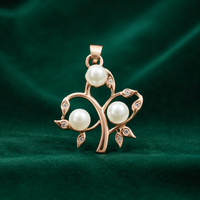 ✨ Pearl Vine Pendant - 1.315 GM