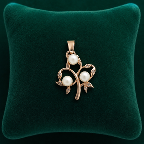 ✨ Pearl Vine Pendant - 1.315 GM