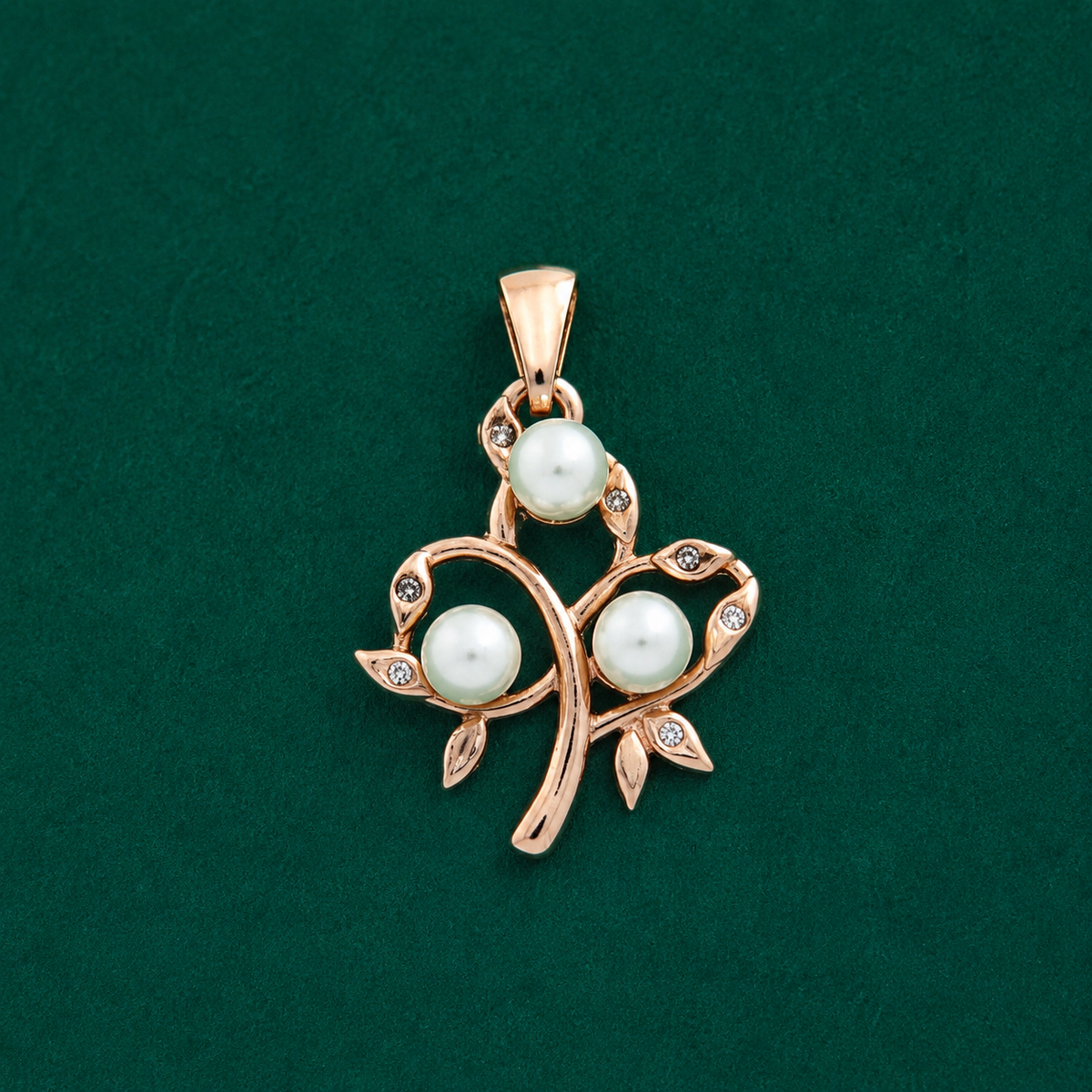 ✨ Pearl Vine Pendant - 1.315 GM