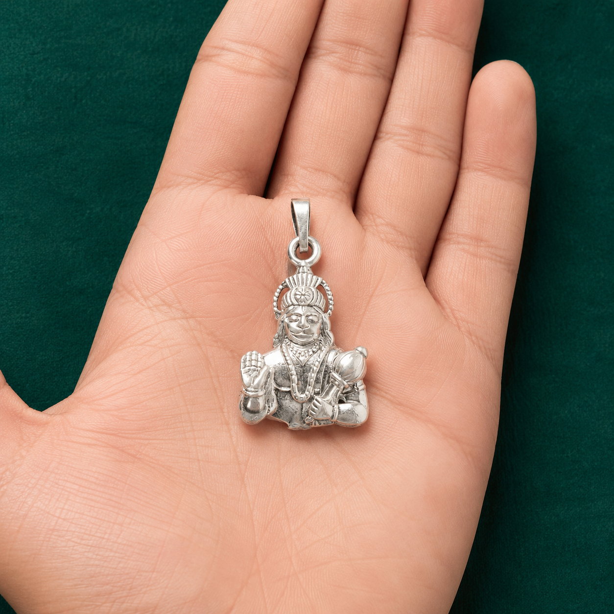✨ Blessing Hanuman Pendant - 5.091 GM