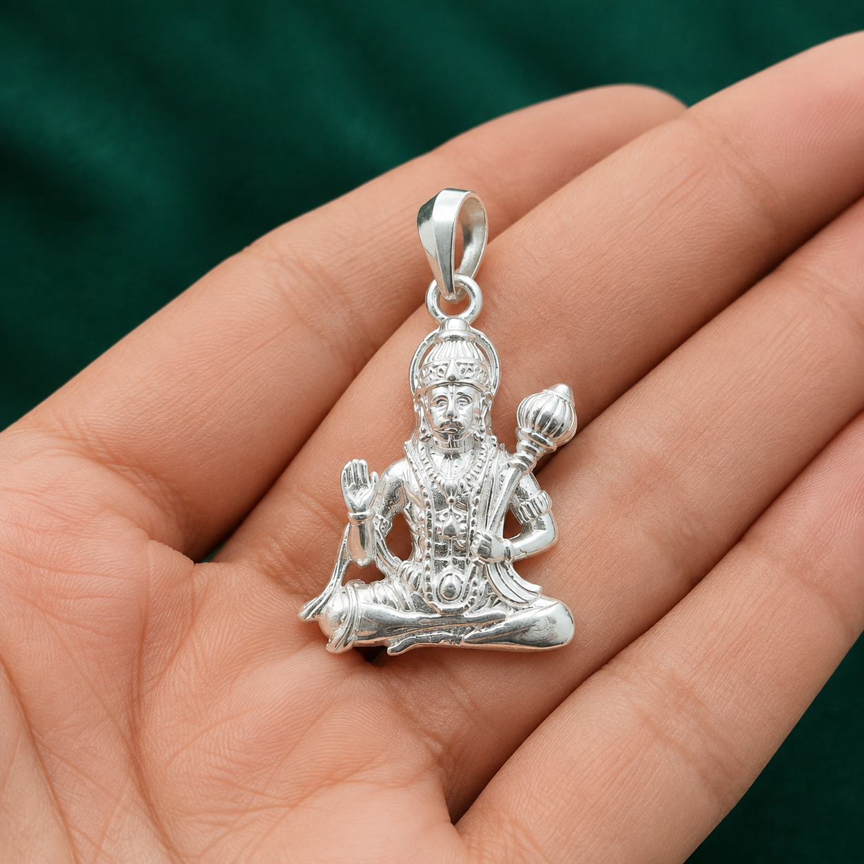 ✨ Devotion Hanuman Pendant - 4.790 GM