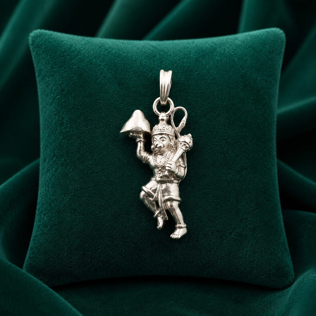 ✨ Veer Hanuman Pendant - 2.799 GM