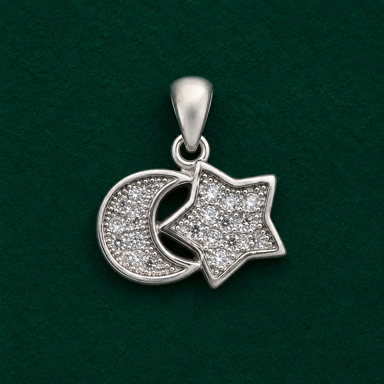 ✨ Celestial Moon Star Pendant - 2.213 GM
