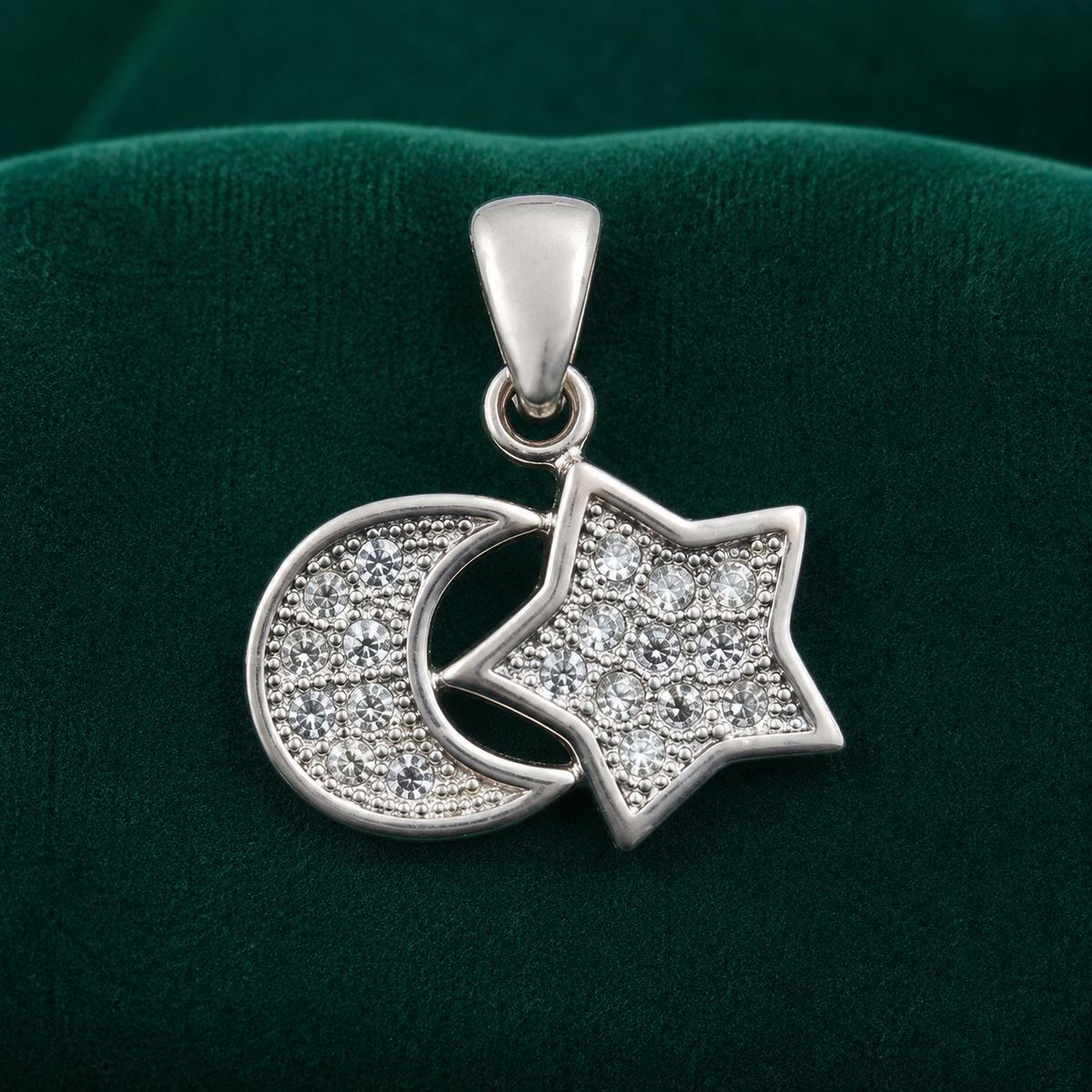 ✨ Celestial Moon Star Pendant - 2.213 GM
