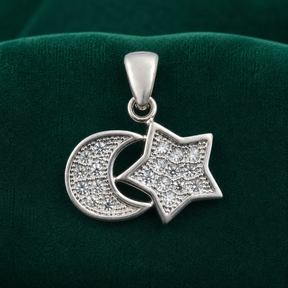 ✨ Celestial Moon Star Pendant - 2.213 GM