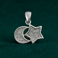 ✨ Celestial Moon Star Pendant - 2.213 GM