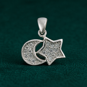 ✨ Celestial Moon Star Pendant - 2.213 GM