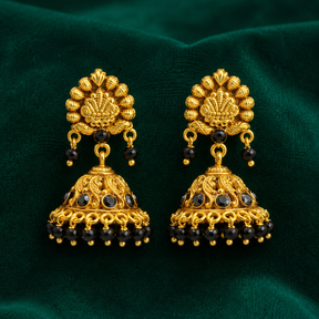 ✨ Noir Heritage Dome Jhumki - 10.455 GM