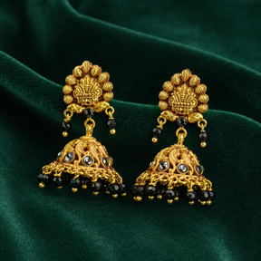 ✨ Noir Heritage Dome Jhumki - 10.455 GM